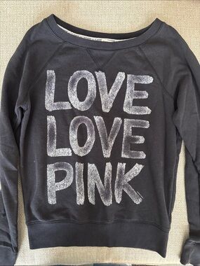 Victoria’s Secret PINK Black Sweatshirt